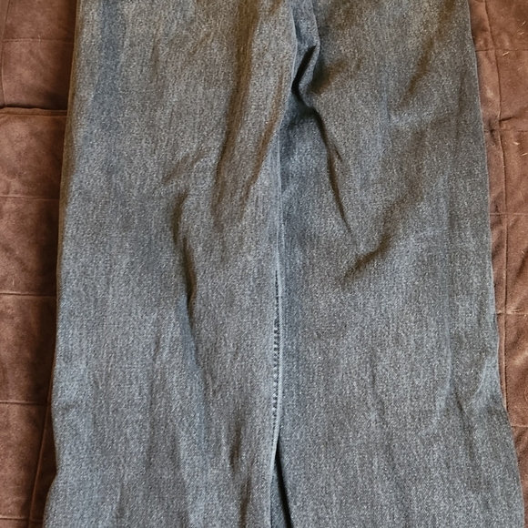 BDG Urban Outfitters Jeans High Rise Baggy Black Skater Sz 26 Destroyed #URB1330 - Picture 5 of 5